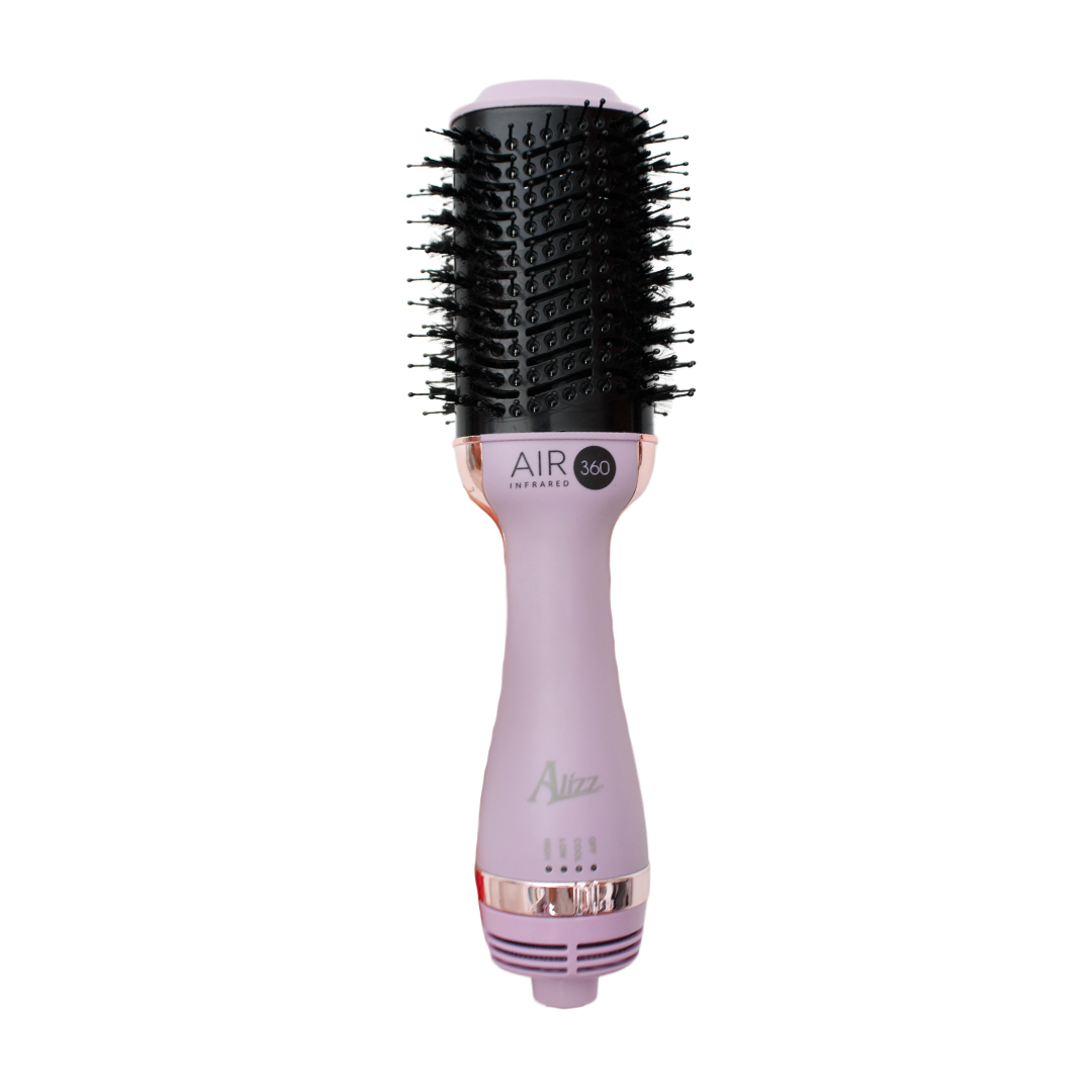 AIR 360 INFRARED LILAC HAIR DRYER BRUSH