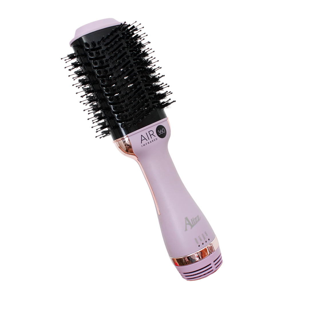 AIR 360 INFRARED LILAC HAIR DRYER BRUSH