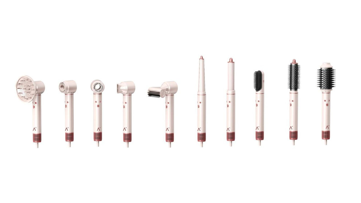 CEPILLO SECADOR HYPERSONIC A+ 360 PRO COLOR ROSE QUARTZ