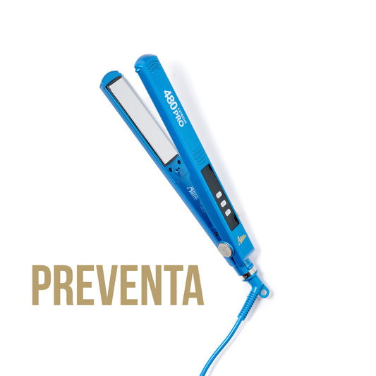 PLANCHA 480 EXTREME TITANIUM AZUL PRO