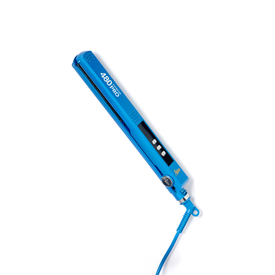 PLANCHA 480 EXTREME TITANIUM AZUL PRO
