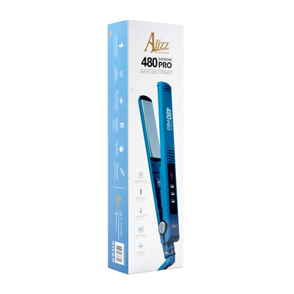 PLANCHA 480 EXTREME TITANIUM AZUL PRO