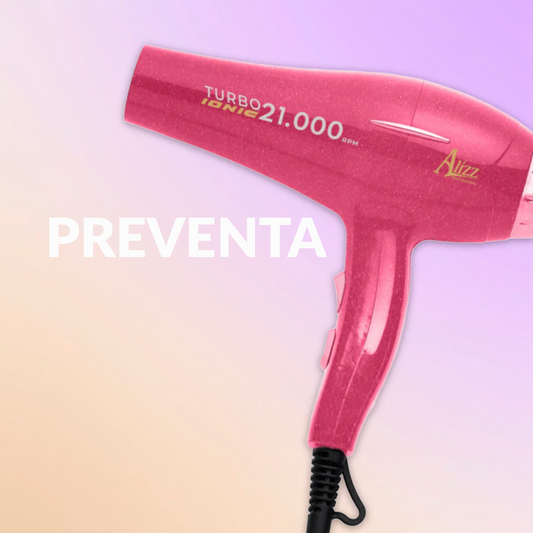 SECADOR TURBO IONIC 21.000 ROSE CON DIFUSOR
