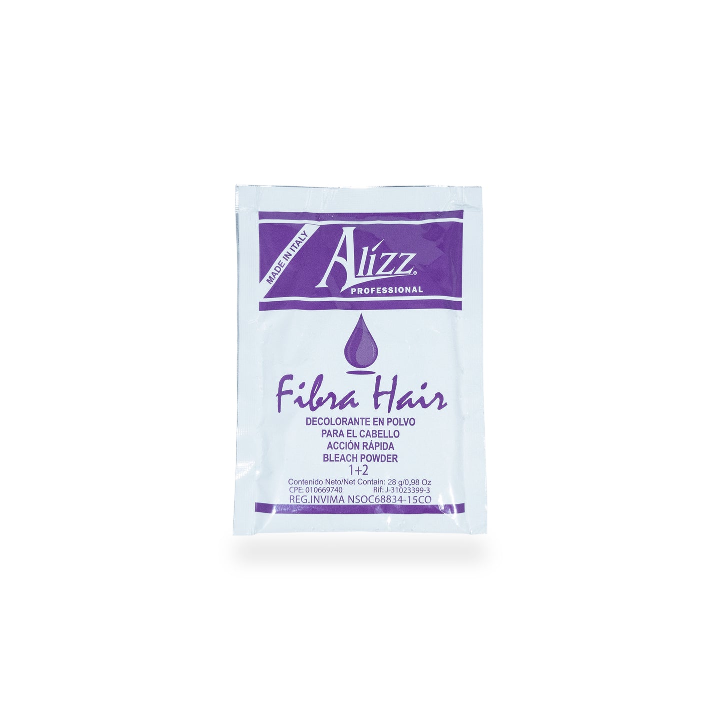 FIBRA HAIR DECOLORANTE EN POLVO 28 GRMS