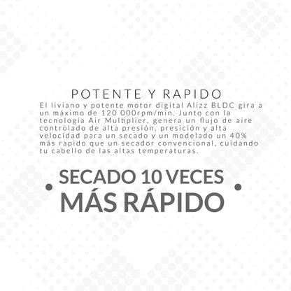 COMBO PROFESSIONAL A+ SECADO ULTRA RÁPIDO Y ANTI FRIZZ - PLATEADO