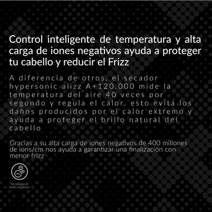 COMBO PROFESSIONAL A+ SECADO ULTRA RÁPIDO Y ANTI FRIZZ - PLATEADO