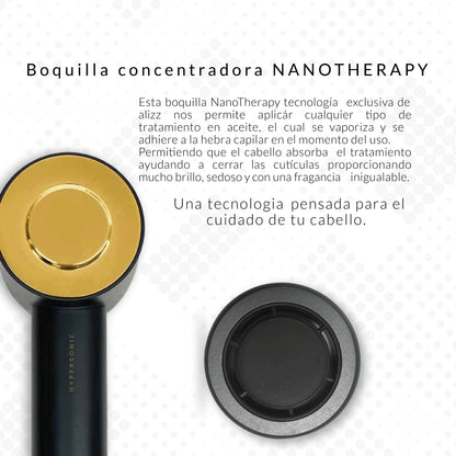 COMBO PROFESSIONAL A+ SECADO ULTRA RÁPIDO Y ANTI FRIZZ DORADO