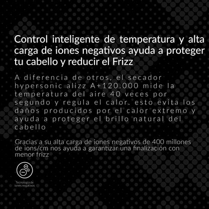 SECADOR A+120.000 HYPERSONIC PLATEADO