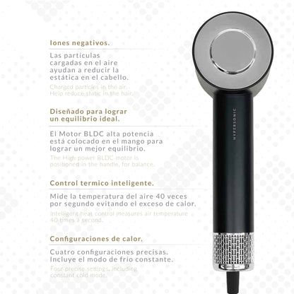 SECADOR A+120.000 HYPERSONIC PLATEADO