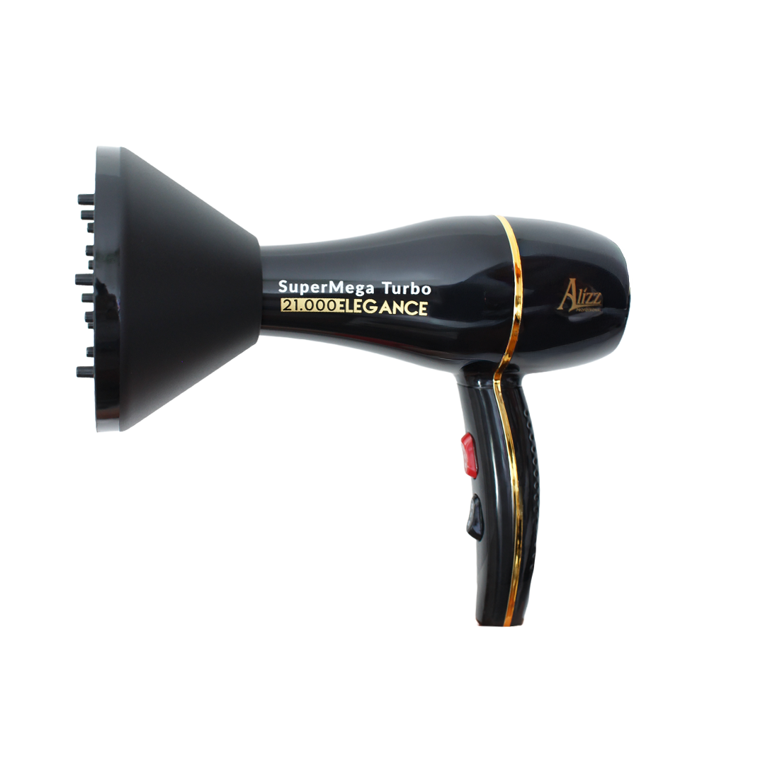 SECADOR SUPER MEGA TURBO 21.000 ELEGANCE GOLD CON DIFUSOR