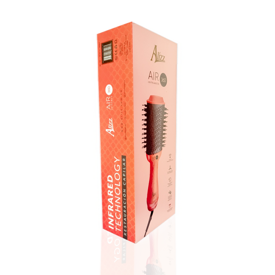 CEPILLO SECADOR AIR 360 INFRARED NARANJA