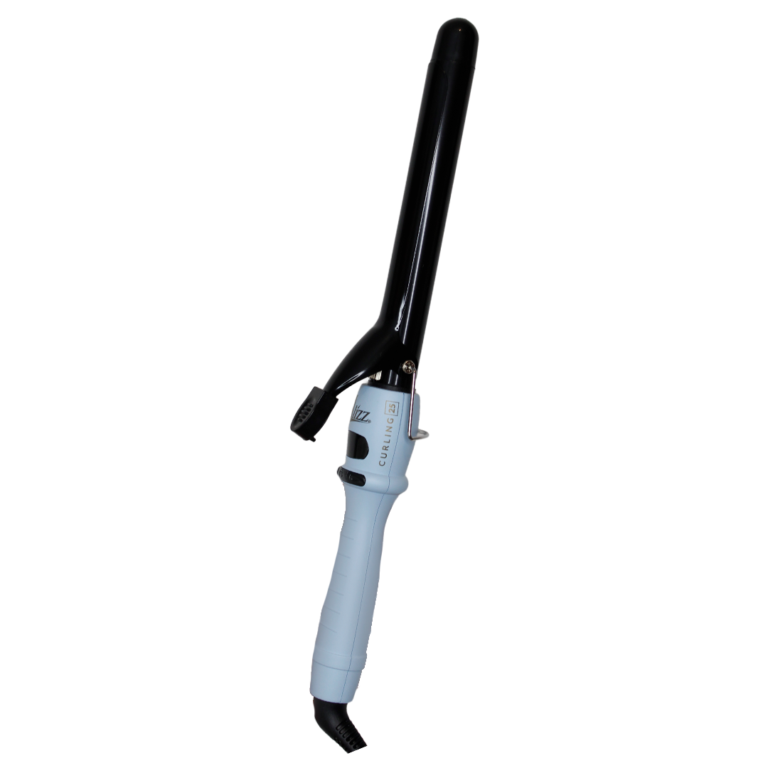 PINZA ALIZZ CURLING CON TENAZA 25 AZUL