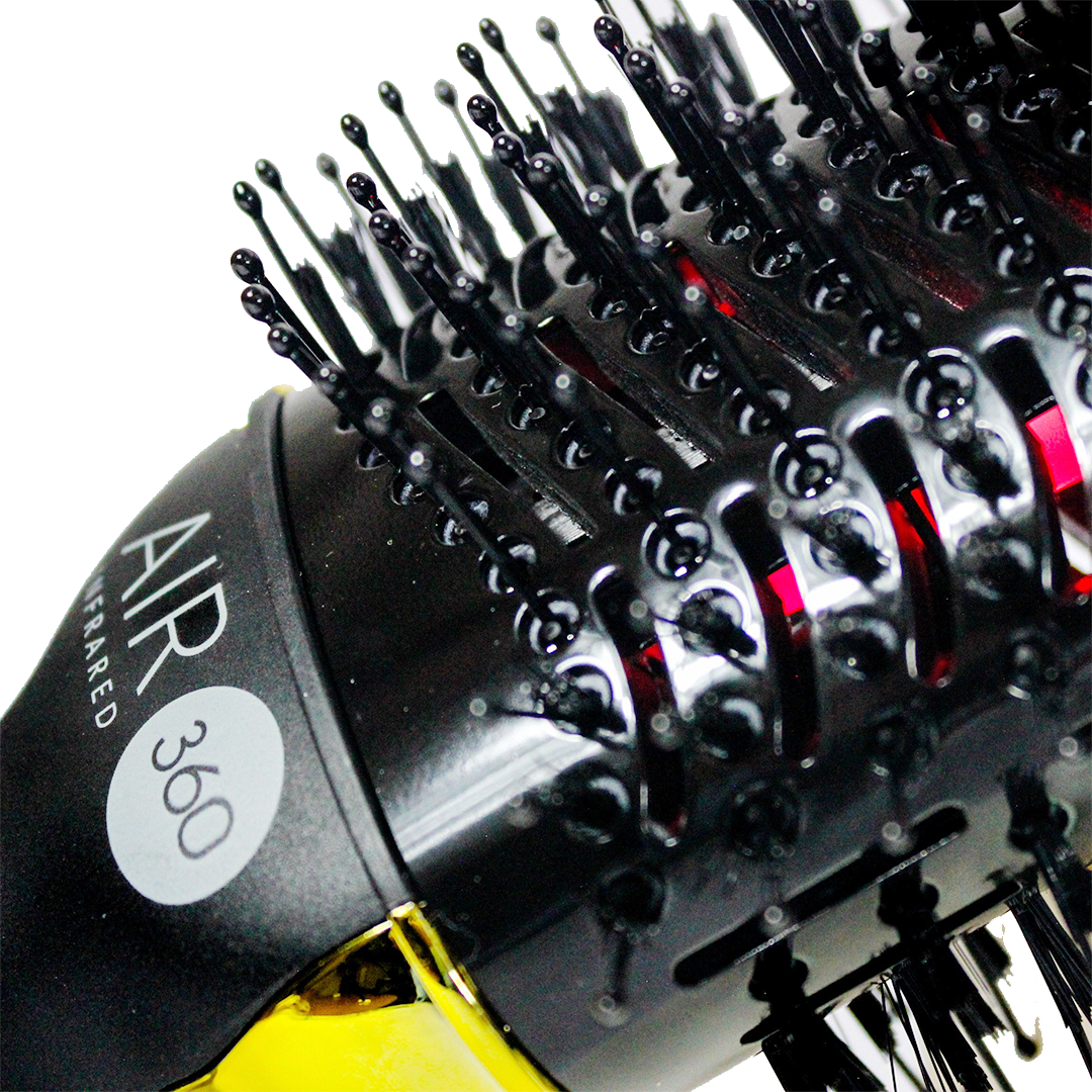AIR 360 INFRARED GOLD HAIR DRYER BRUSH
