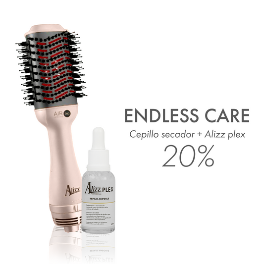 ENDLESS CARE - CEPILLO SECADOR + ALIZZ PLEX