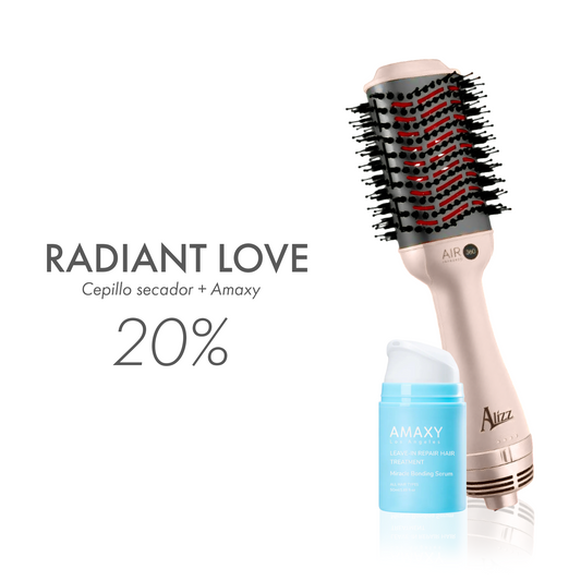 RADIANT LOVE -  CEPILLO SECADOR + AMAXY