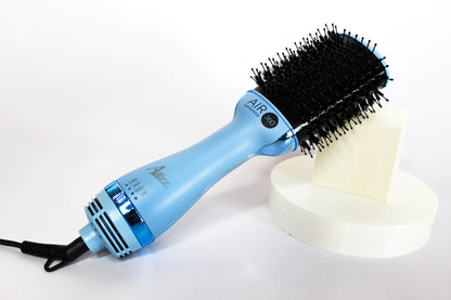 AIR 360 INFRARED BLUE HAIR DRYER BRUSH