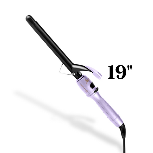 ALIZZ CURLING CLIP WITH 19 LILAC TONGS
