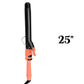 PINZA ALIZZ CURLING CON TENAZA 25 NARANJADA