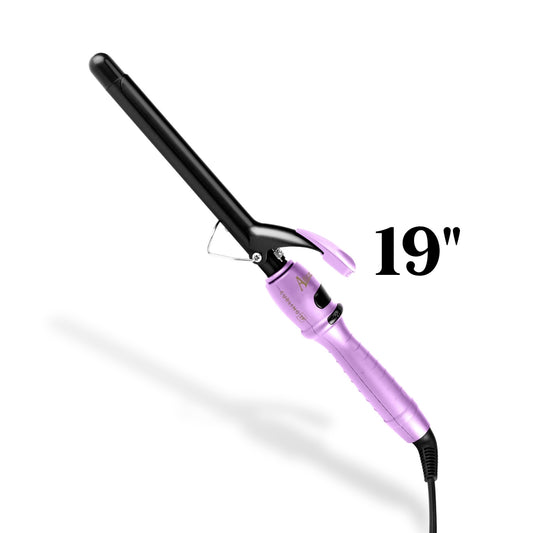 ALIZZ CURLING CLIP WITH 19 LILAC TONGS