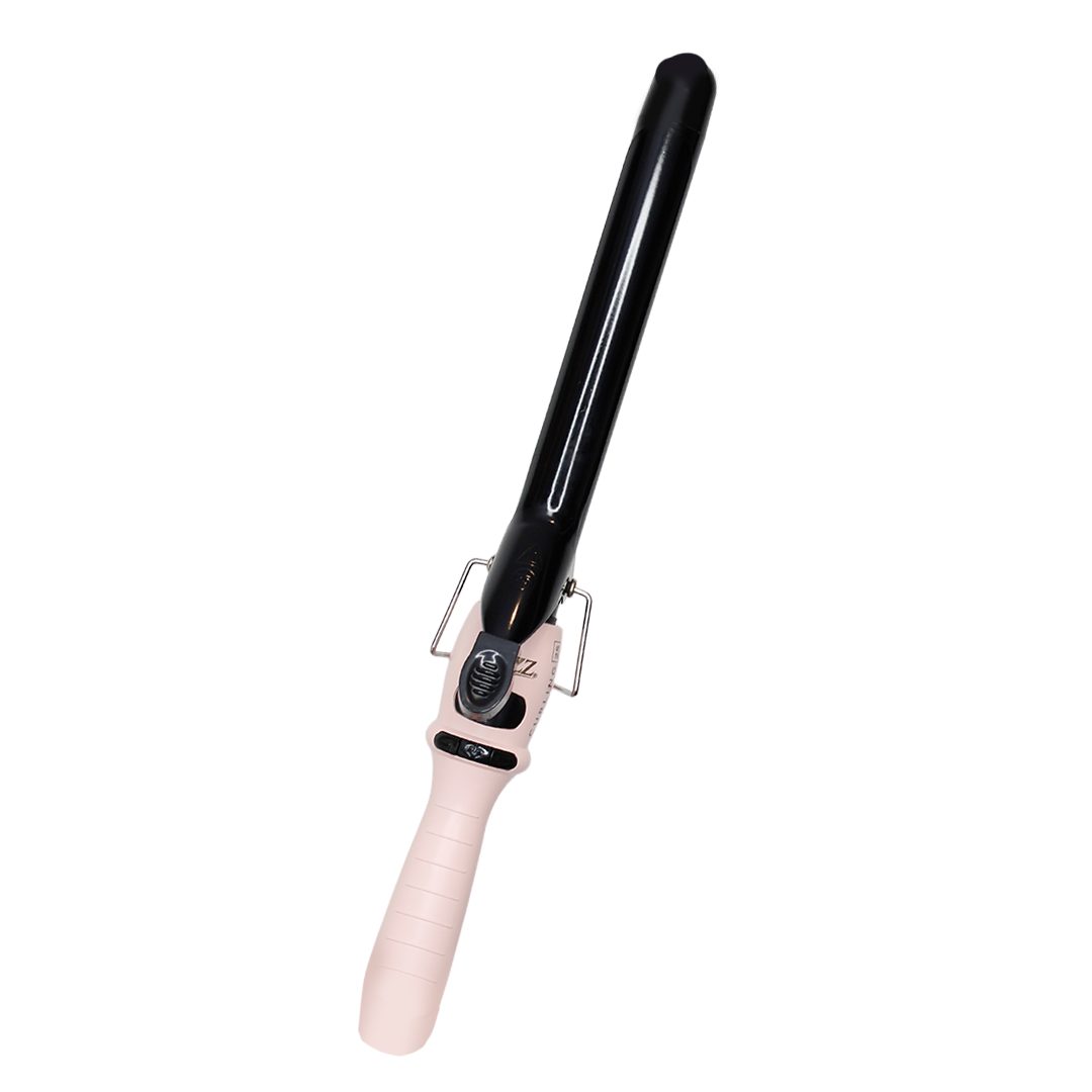 PINZA ALIZZ CURLING CON TENAZA 25 ROSA